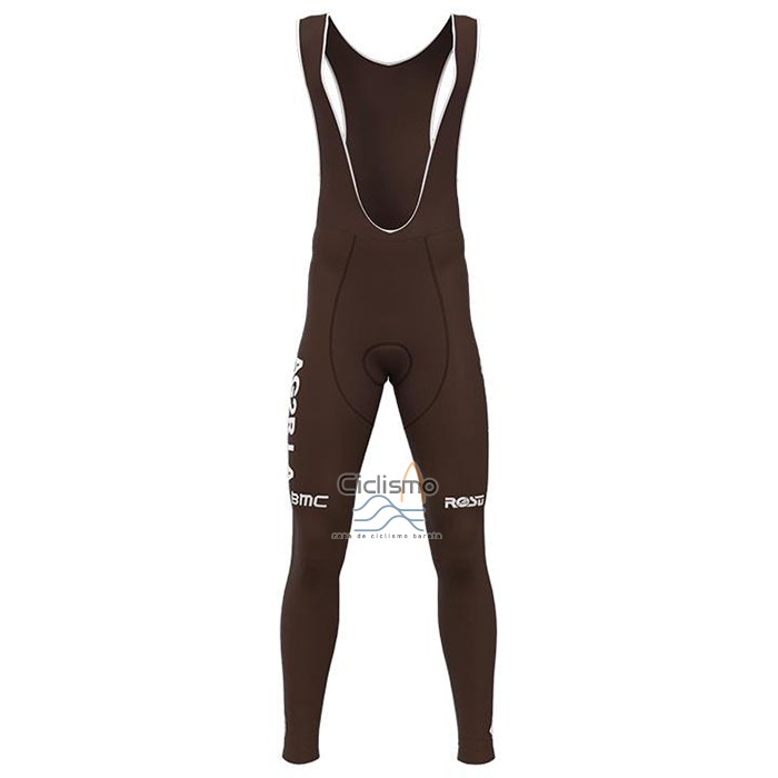 Ag2r Citroen Team Ropa Ciclismo Culotte Largo 2021 Mangas Largas Blanco